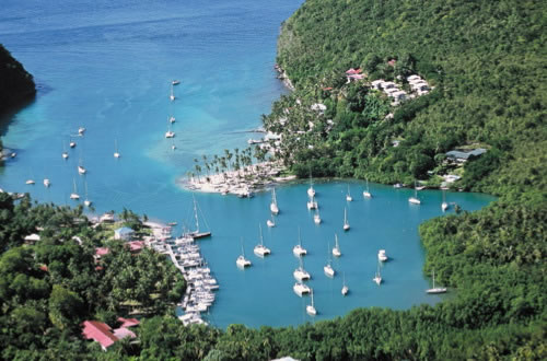 The Marina at Marigot Bay