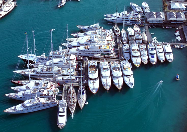 Antigua Yacht Club Marina.