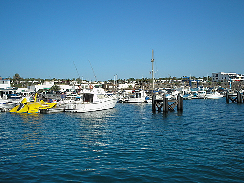 Muelle marítimo Playa Blanca